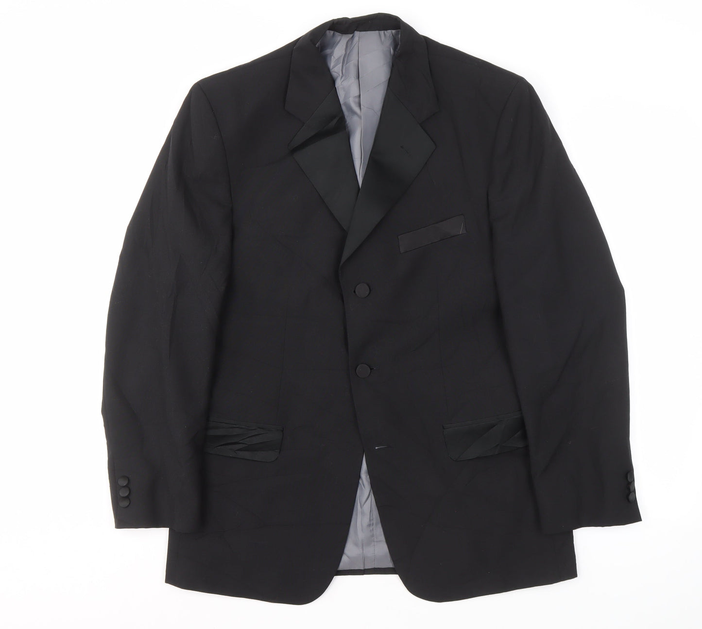 Armando Black Men's Tuxedo Blazer 38R Formal