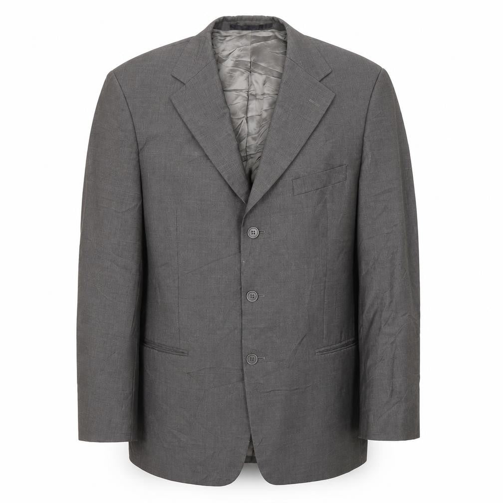 Marks and Spencer Grey Wool Blazer, Men's 42 Long