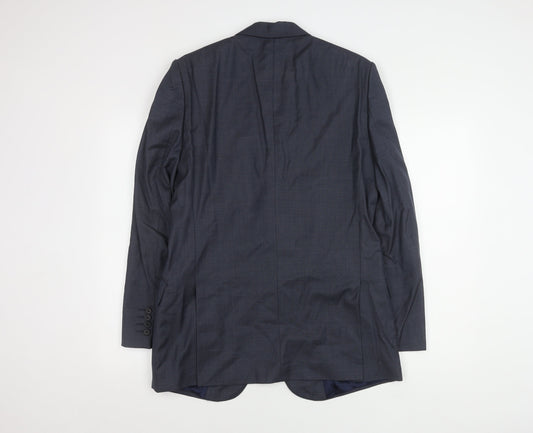 Jaeger Men's Blue Blazer, Size 38, Classic Style