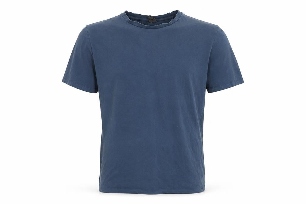 Front view of ASOS Men’s Blue L Crew Neck T-Shirt