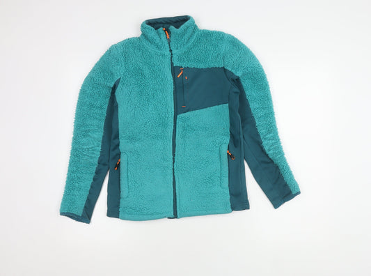 Alpine Pro Unisex Blue Fleece Jacket XS Casual