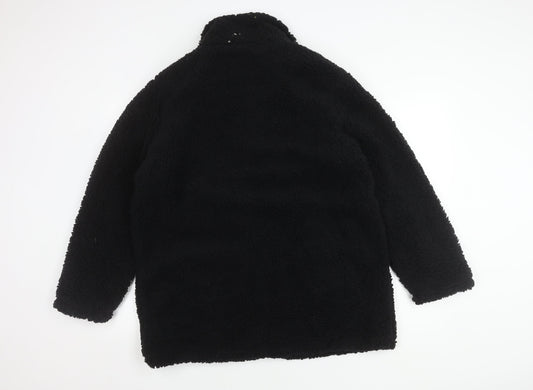 Brave Soul Women's Black Mid-Length Coat Size 14