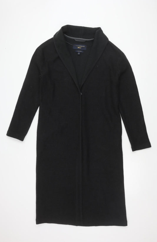 Paul Costelloe Women's Black Wool Blend Coatigan