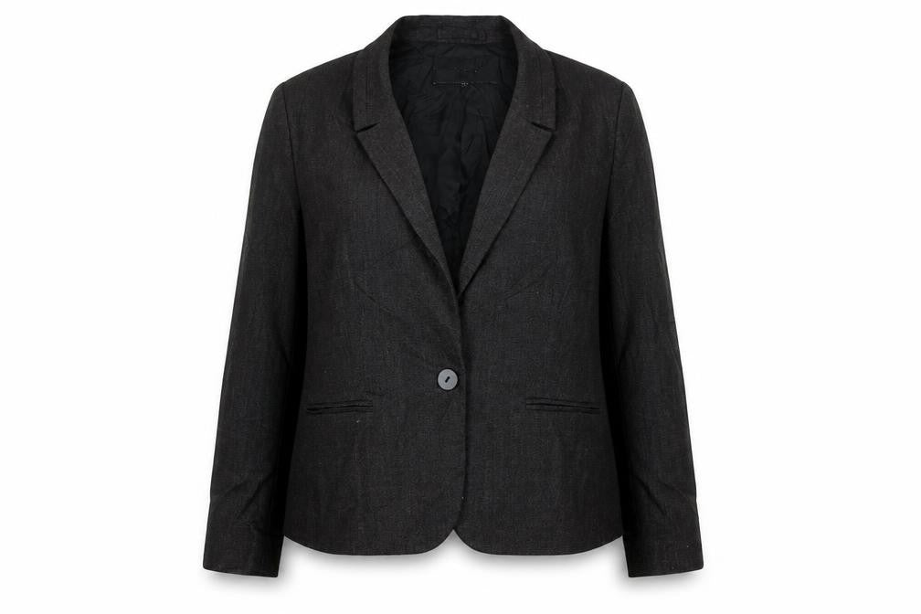 Jaeger Women's Black Regular Fit Blazer, Size 14
