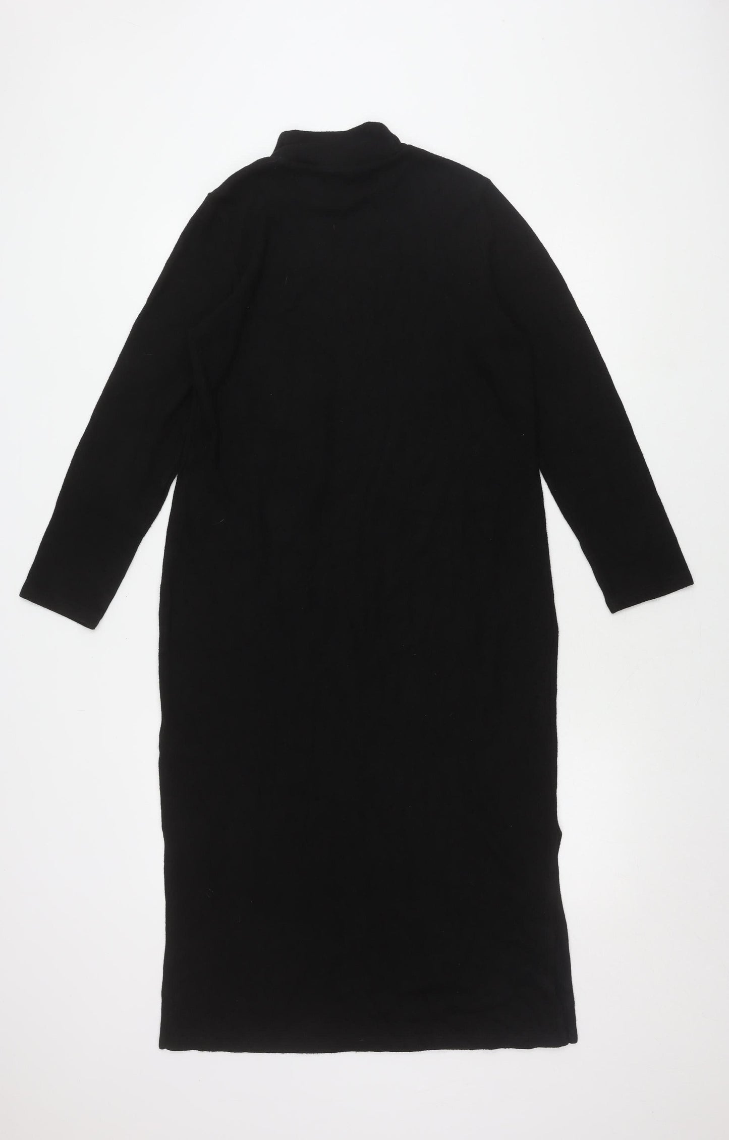 Marks and Spencer Women's Black Dress 12 High Neck