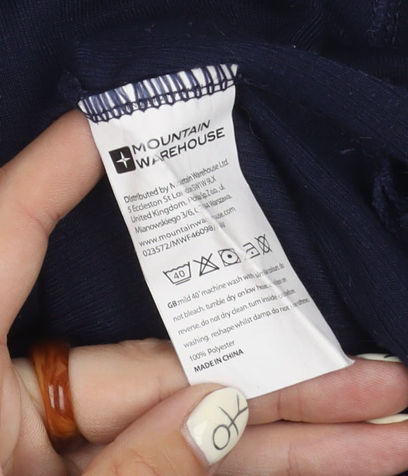 Mountain Warehouse Women's Blue Sweatshirt Size 10