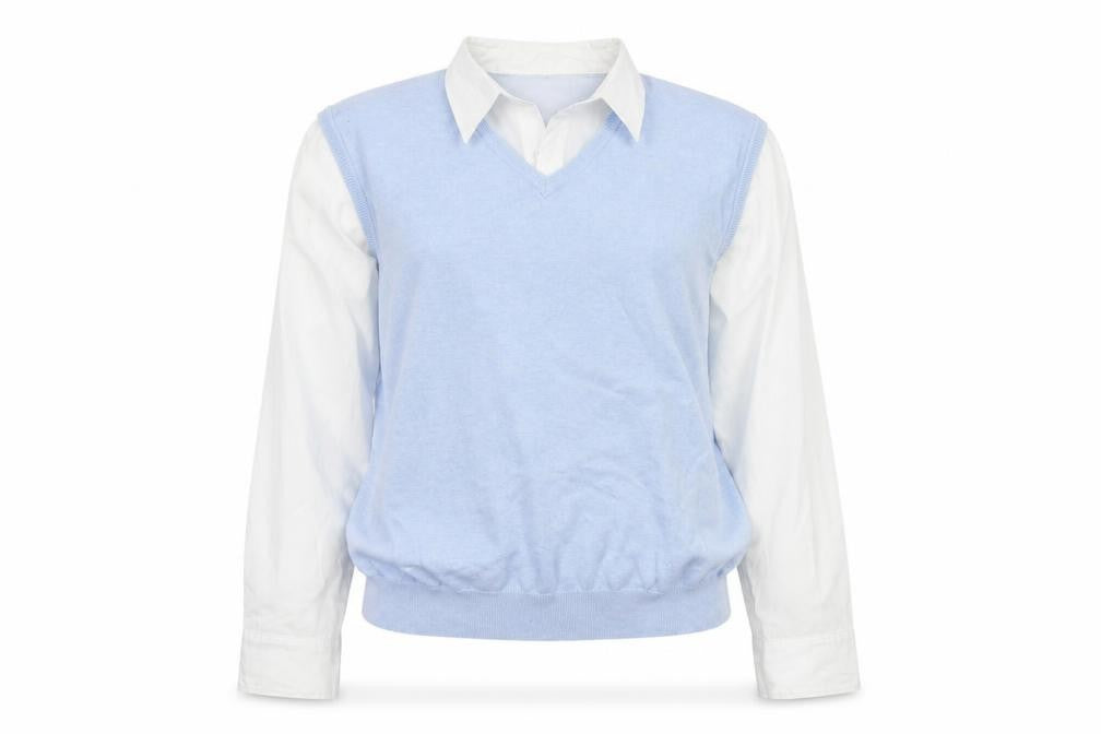 Urban Spirit Women's Blue Button-Up Shirt - XL