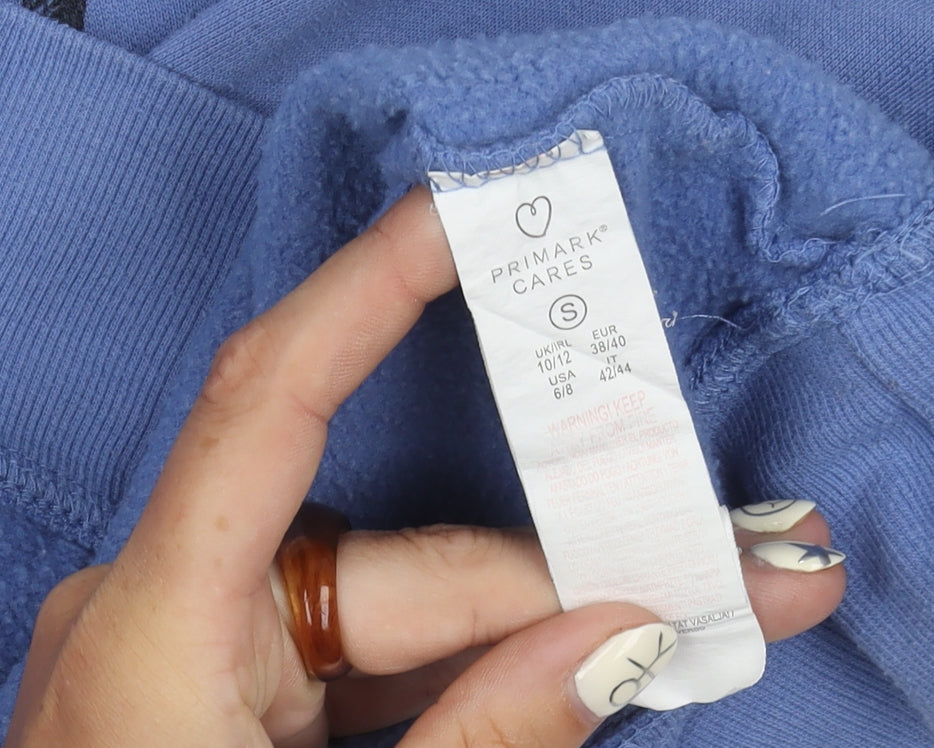 Disney Women’s Blue Stitch Sweatshirt Size 10