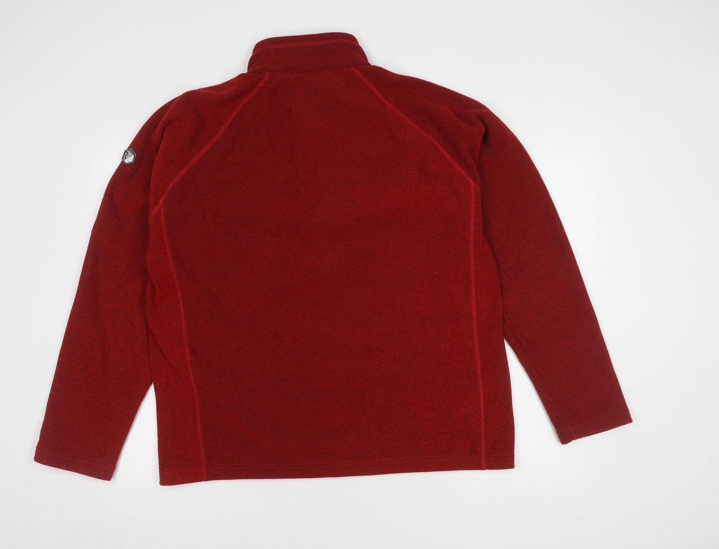 Regatta Men's XL Red Fleece Pullover with Logo
