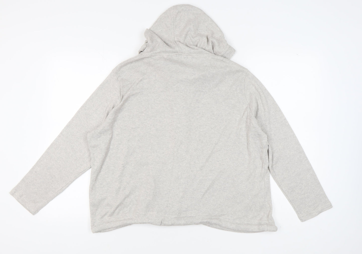 Fat Face Women's Grey Cardigan Size 16 Relaxed Fit