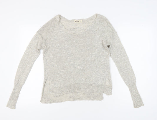 Hollister Women's Grey XS Pullover Jumper