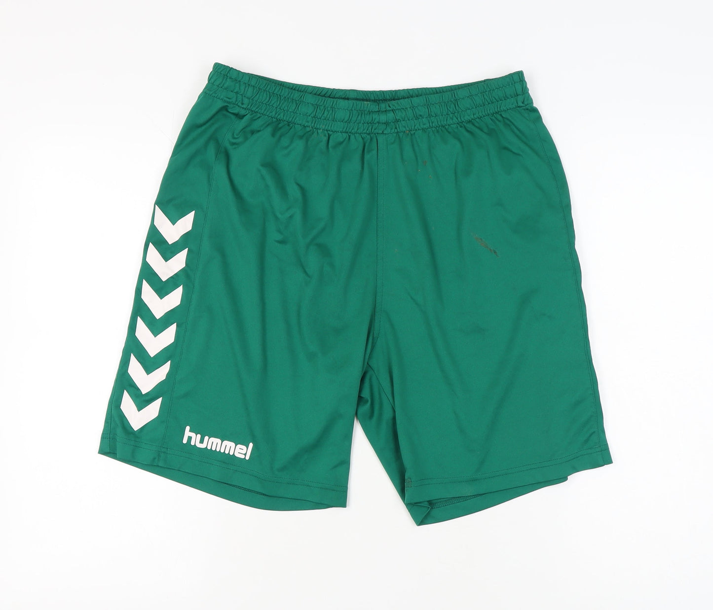 Hummel Men's Green Athletic Shorts L