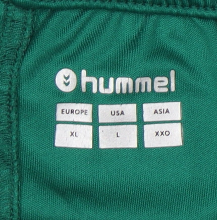 Hummel Men's Green Athletic Shorts L