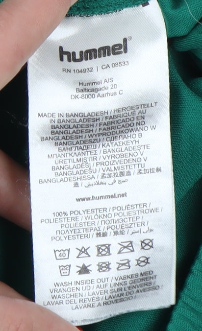 Hummel Men's Green Athletic Shorts L