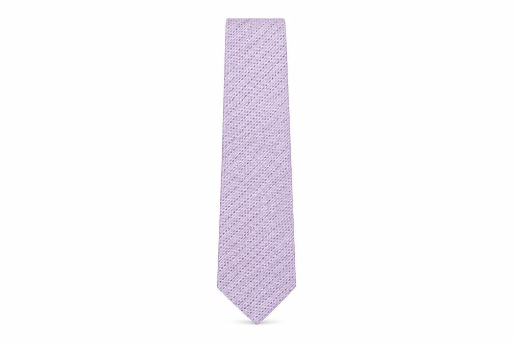 Dehavilland Men's Purple Silk Tie