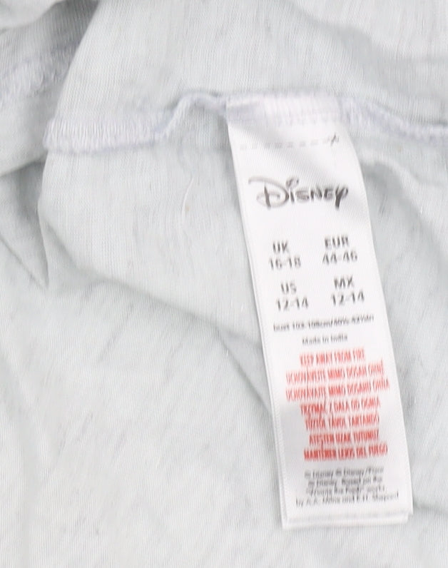 Disney Women's Multicoloured T-Shirt Size 16-18
