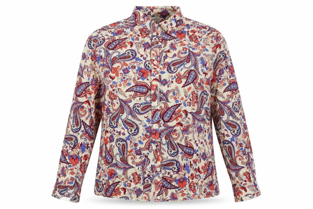 Marks and Spencer Women's Multicoloured Paisley Shirt