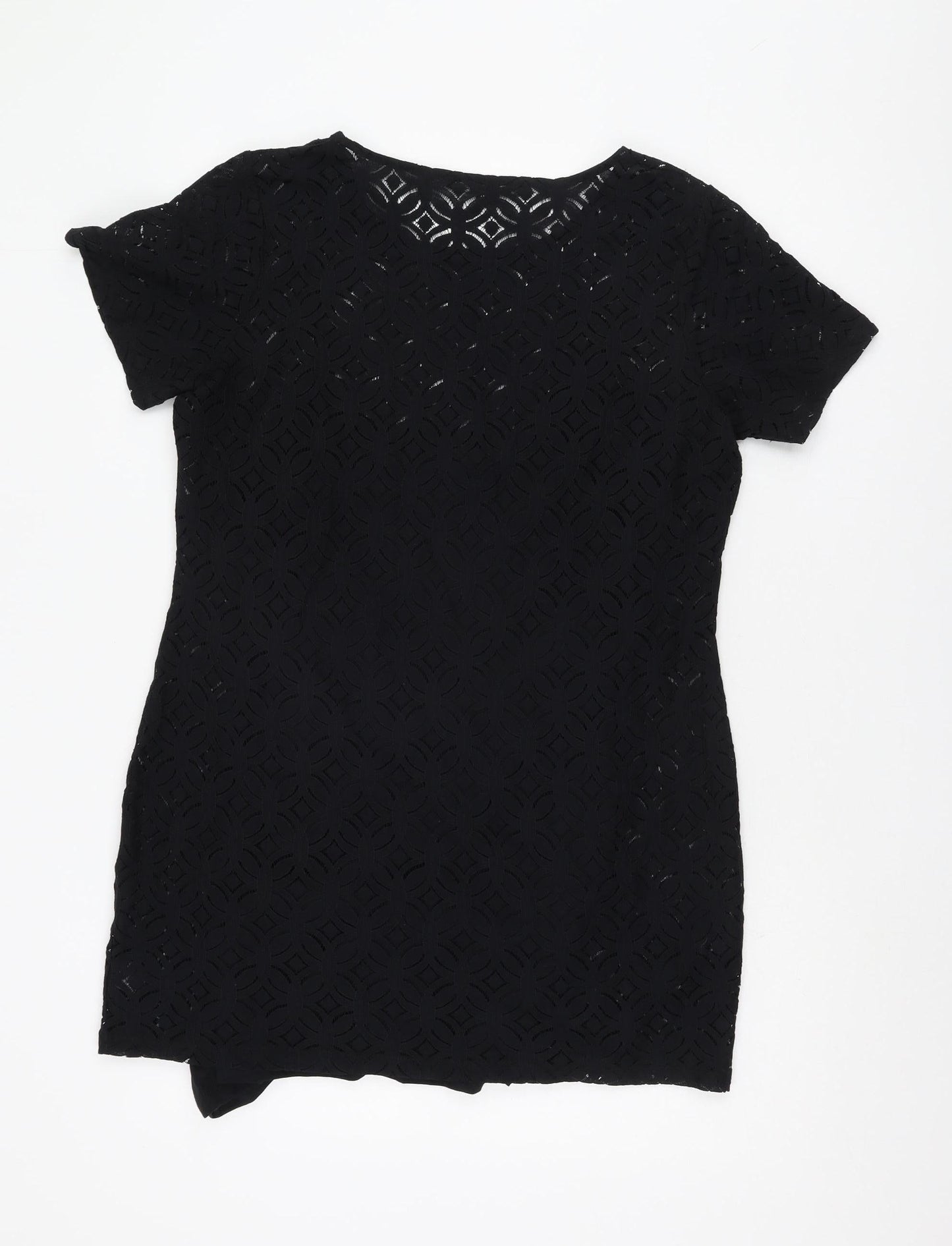 Next Black Short Sleeve Women's Dress Size 14