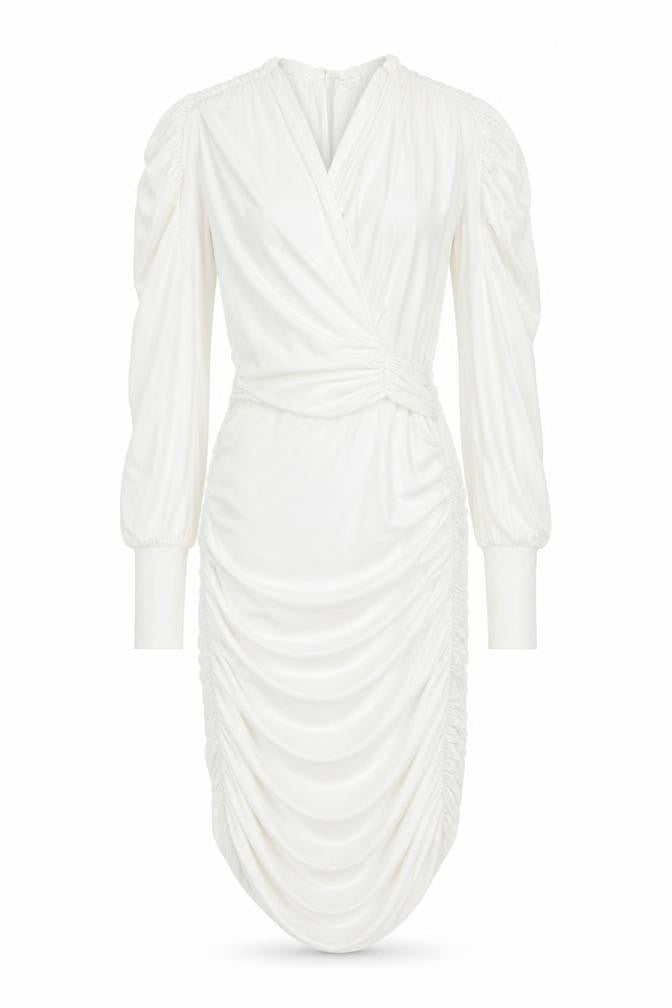 River Island Women Ivory Bodycon Dress Size 8