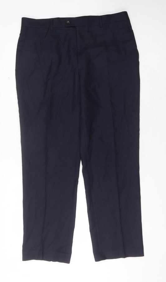 Austin Reed Men's Black Dress Pants 38R