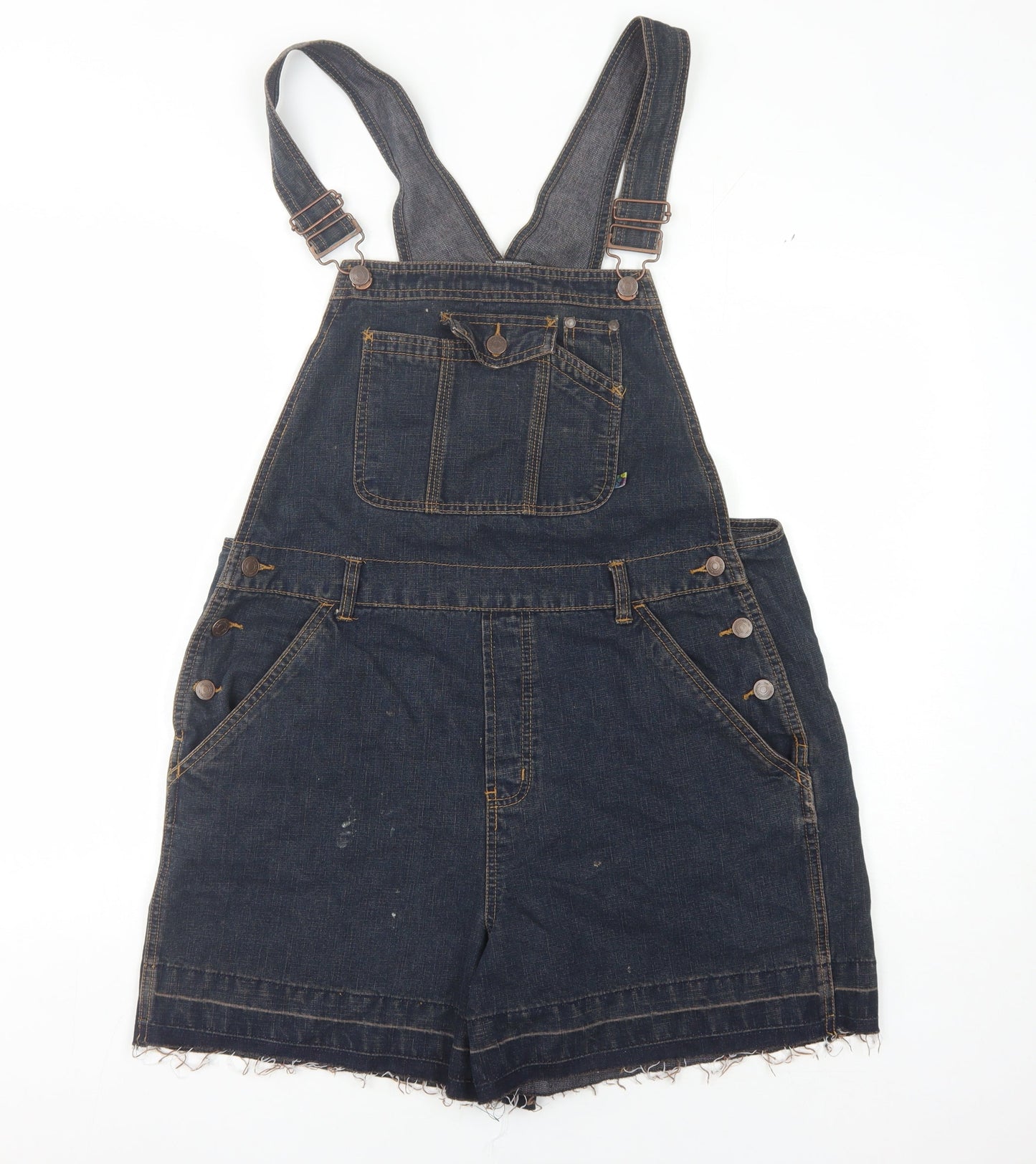No Boundaries Teens Blue Denim Dungaree XL Jumpsuit