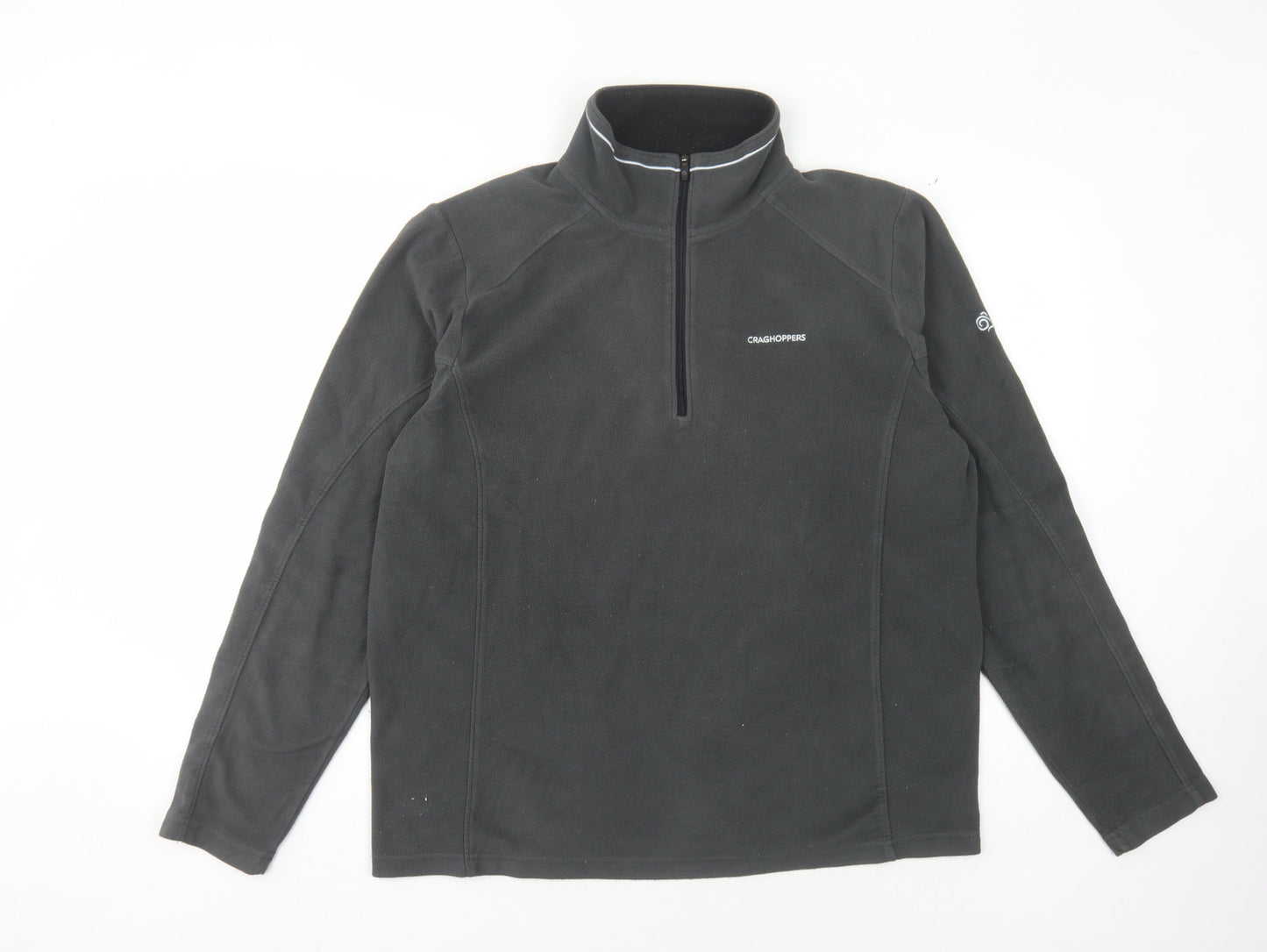 Craghoppers Men’s Black Fleece 1/4 Zip Sweatshirt L