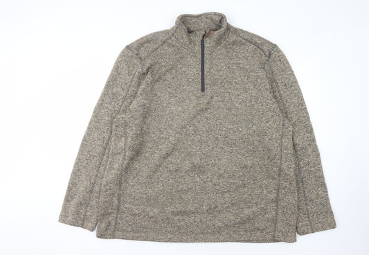 Mountain Warehouse Men's Brown 3XL Pullover Sweatshirt