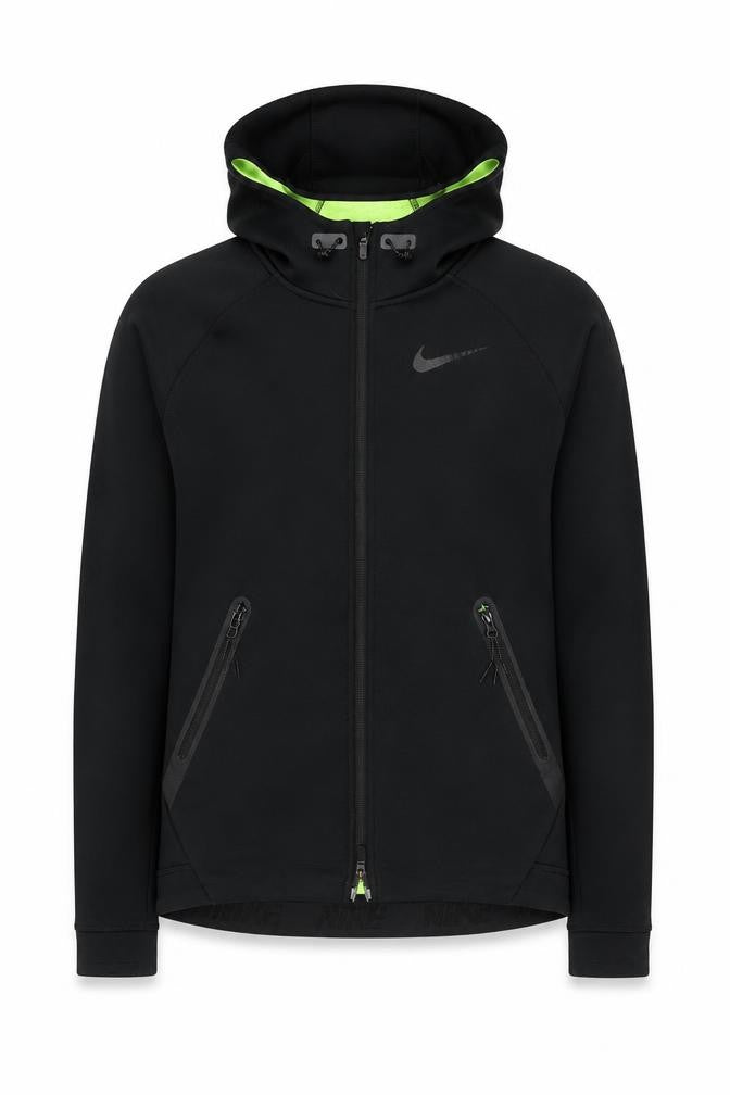 Mens UK S Regular Nike Black Full Zip Hoodie