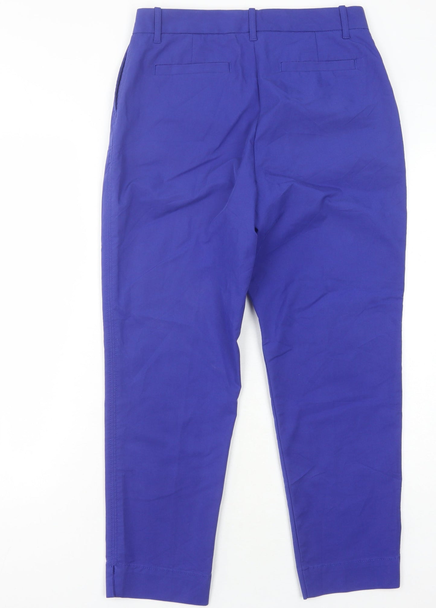 Marks and Spencer Women's Blue Ankle Trousers Size 10