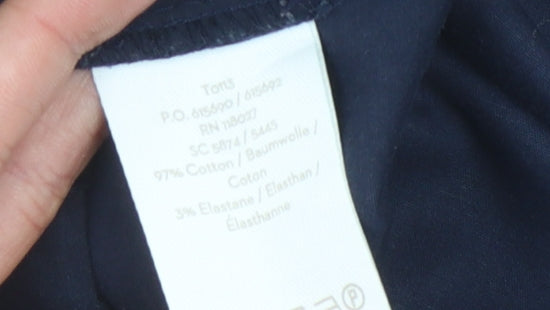 Boden Women's Blue Trousers - Size 12R, Stylish & Comfortable