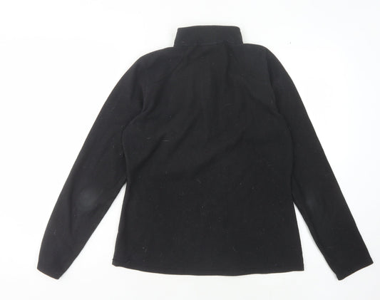 The North Face Women's Black Medium 1/4 Zip Fleece Sweatshirt