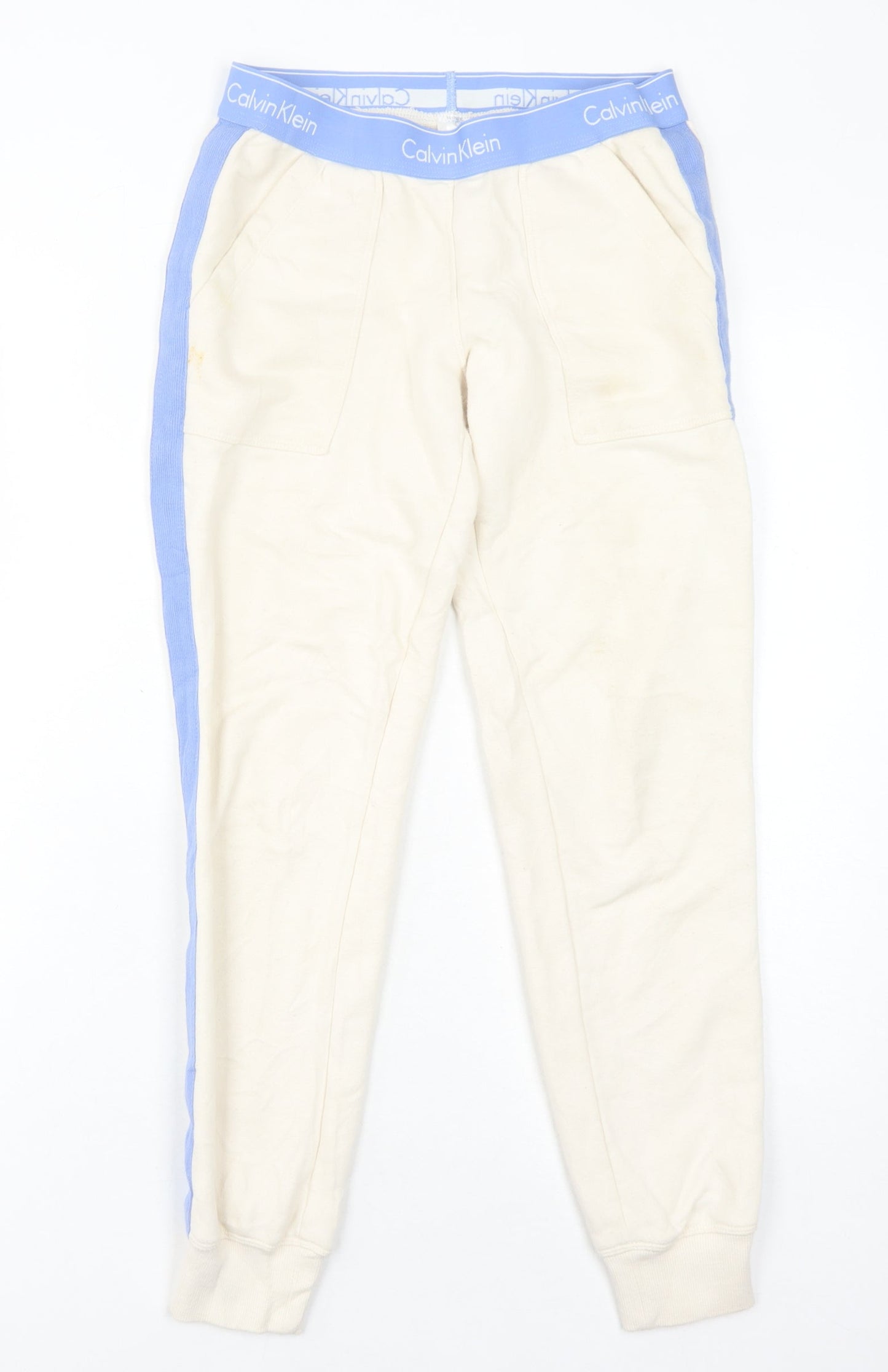 Calvin Klein Women's Ivory Joggers XS Casual Knit