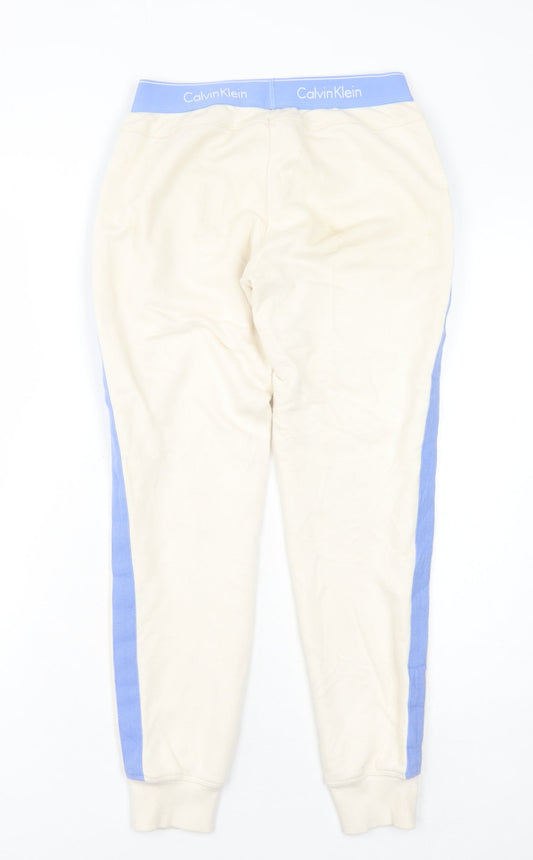 Calvin Klein Women's Ivory Joggers XS Casual Knit