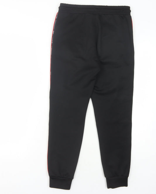 Kings With Dreams Boys Black Jogger Trousers 12-13 Years