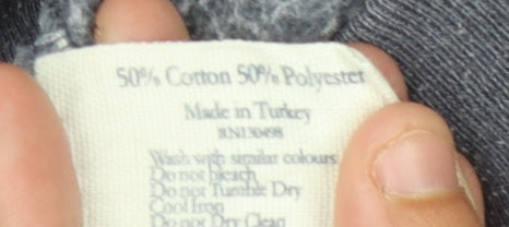 Jack Wills Men's Blue Full Zip Hoodie - L