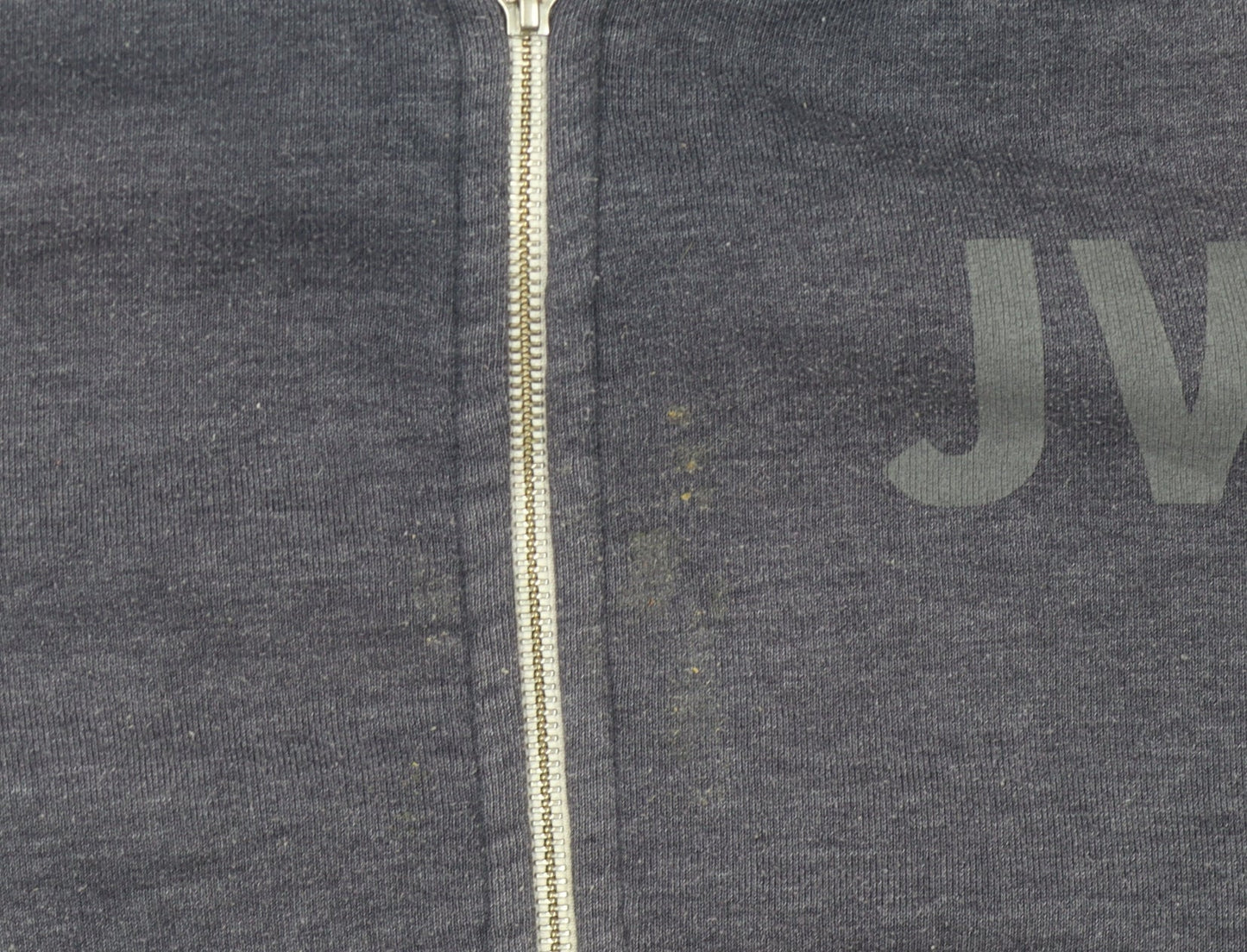 Jack Wills Men's Blue Full Zip Hoodie - L