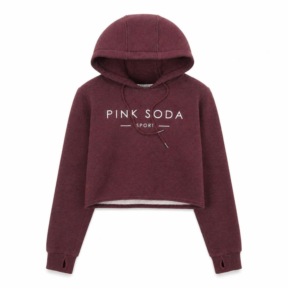 Pink Soda Sport Women's Purple Hoodie Size 10