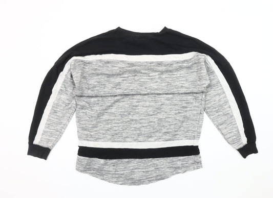 Victoria's Secret Women's Grey Logo Sweatshirt Size S
