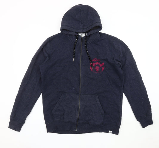 TOG24 Women's Navy Blue Hoodie Jacket, Size 14