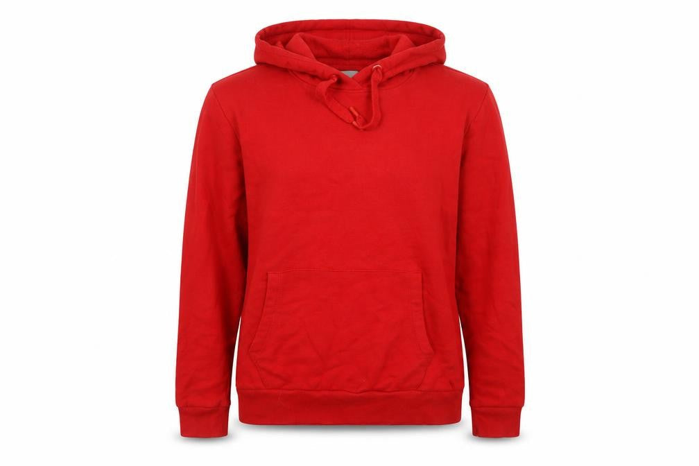 Unisex Adults UK 12 Regular Mountain Warehouse Red Pullover Hoodie