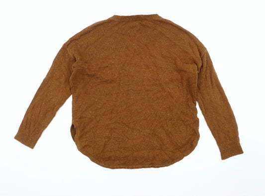 FatFace Women's Brown Pullover Jumper Size 12
