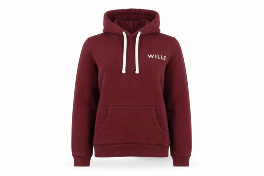 Womens UK S Classic Jack Wills Red Pullover Hoodie