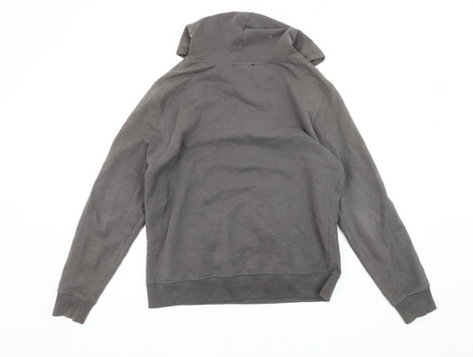 Pineapple Women's Grey Logo Hoodie M Cotton