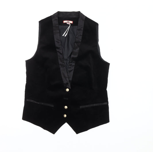 Joe Browns Women's Black Suit Waistcoat Size 10