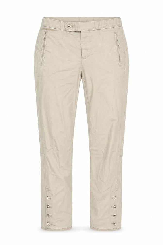 Gap Women's Beige Cotton Straight Trousers Size 12