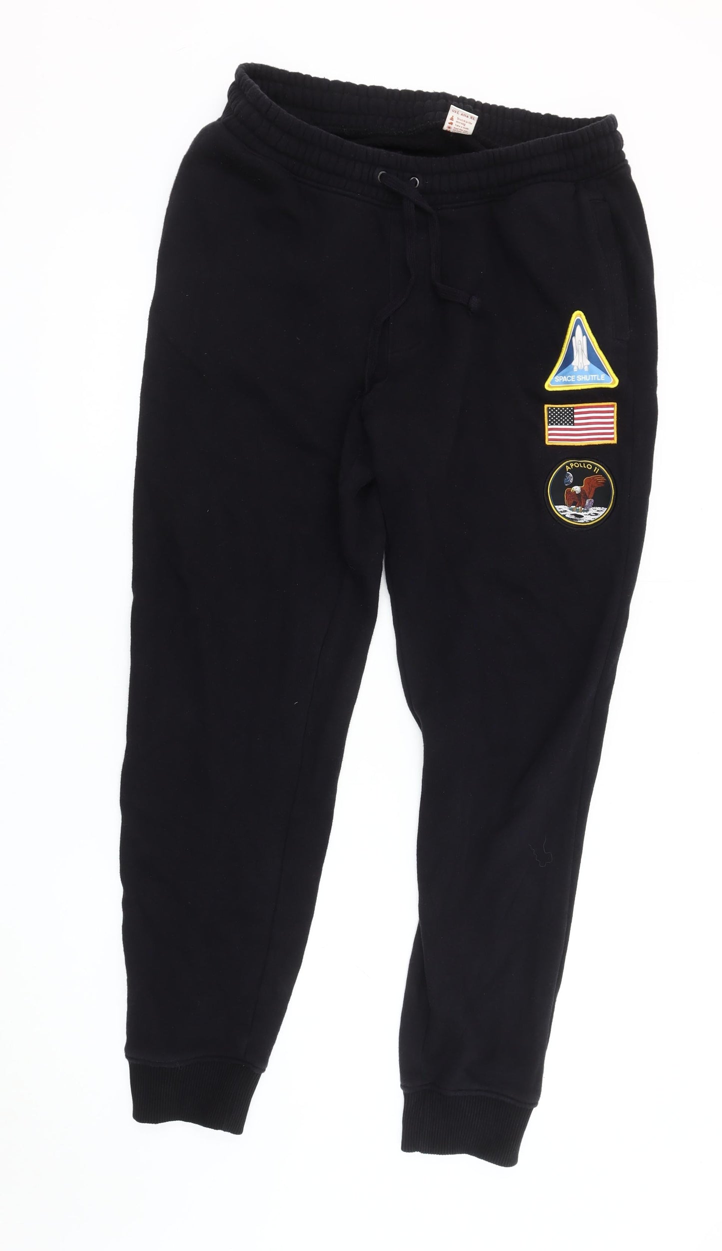 SoulCal & Co Men's Black NASA Jogger Trousers L