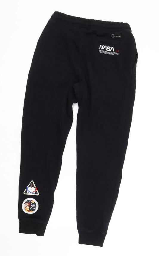 SoulCal & Co Men's Black NASA Jogger Trousers L