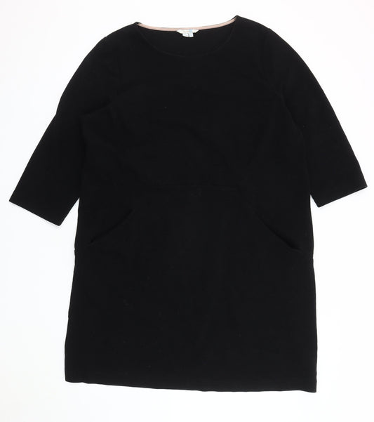 Boden Women's Black 3/4 Sleeve Dress Size 22