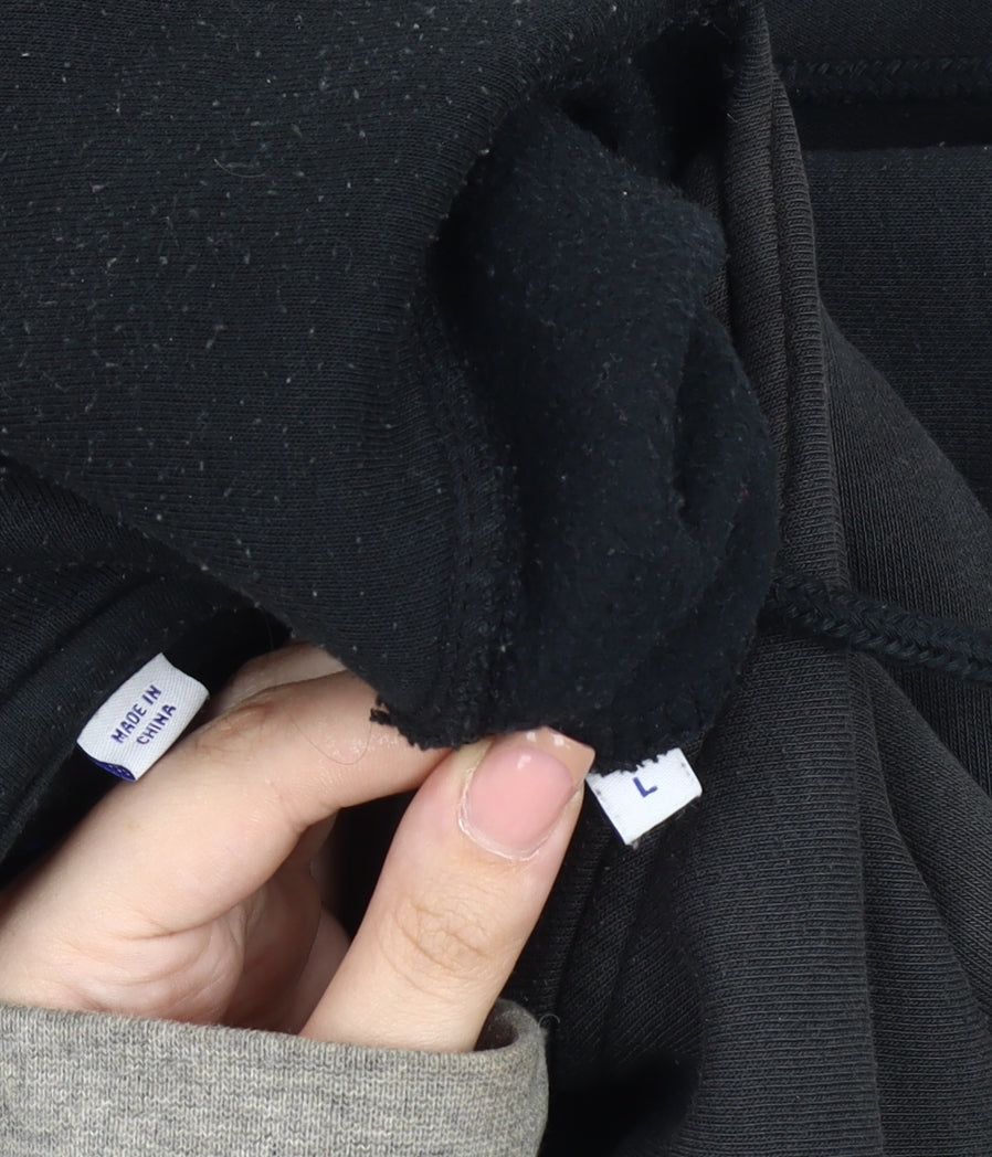 Jack & Jones Men's Black Pullover Hoodie L