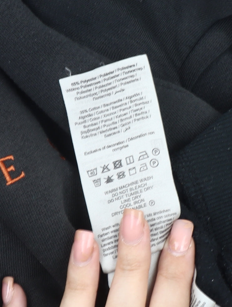 Jack & Jones Men's Black Pullover Hoodie L